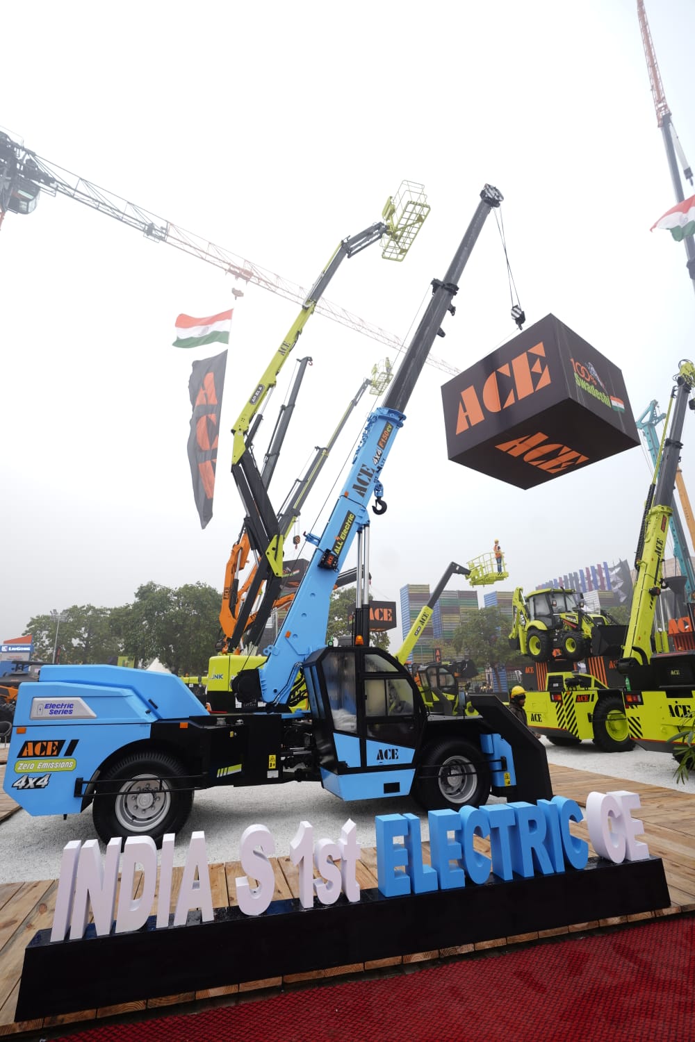 India's First Electric Crane