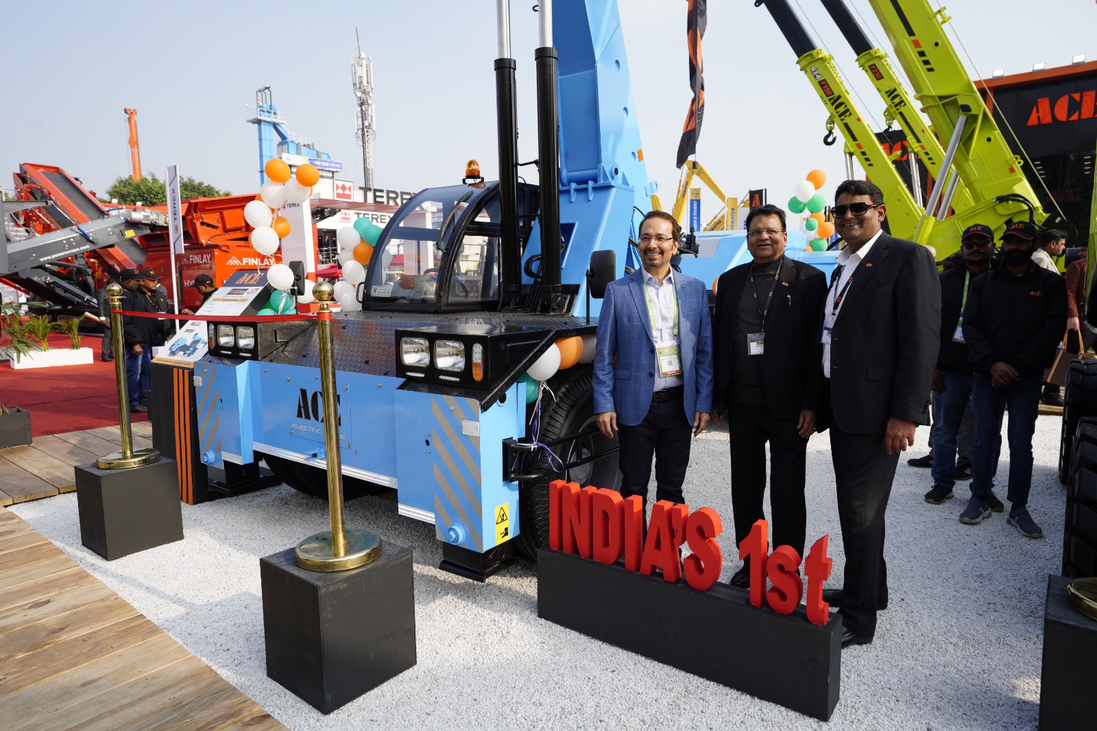India's First Electric Construction Equipment