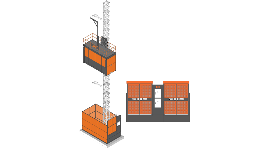Passenger & Material Hoist 