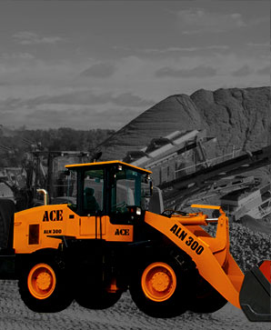 ACE Wheeled Loaders for Heavy Industrial Construction Purpose    