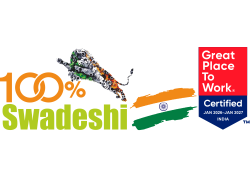 Great Place To Work & 100% Swadeshi